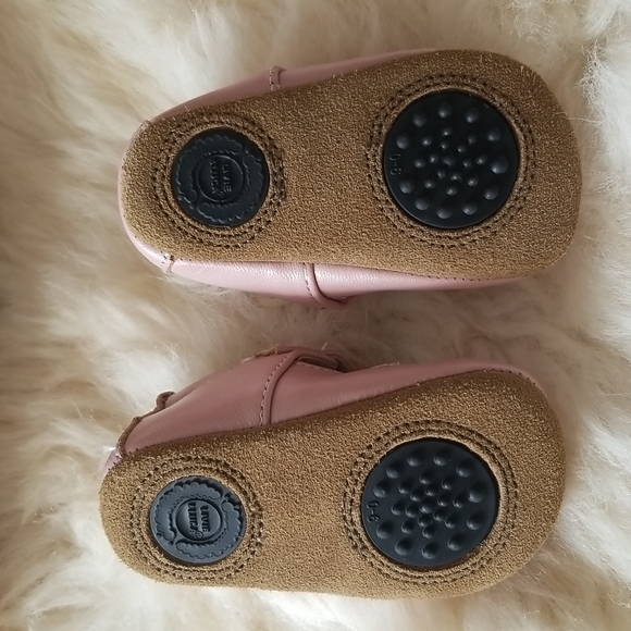Livie & Luca Petal baby shoes 0-6 months light pink shimmer - Picture 2 of 6